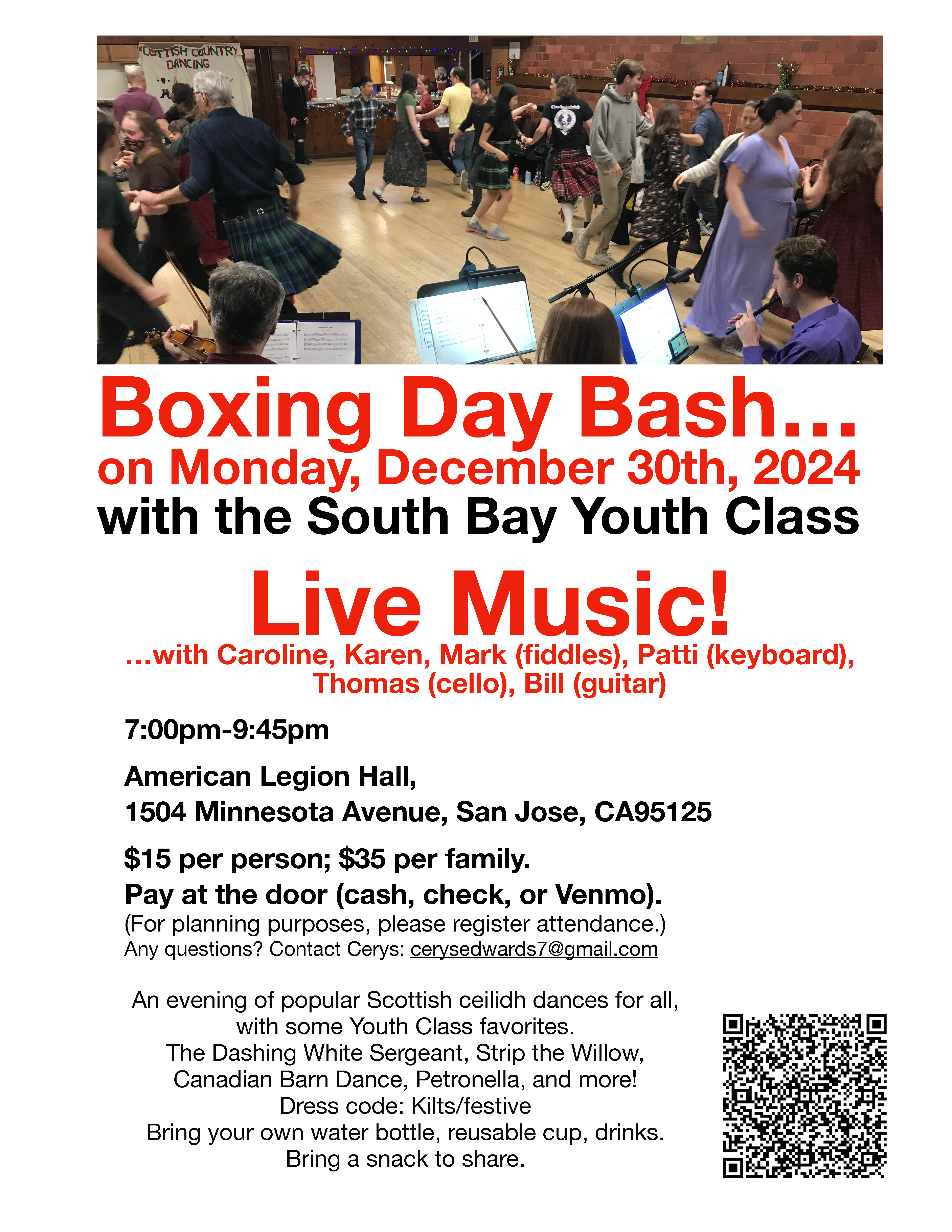 South Bay Youth Boxing Day Bash! on December 30th