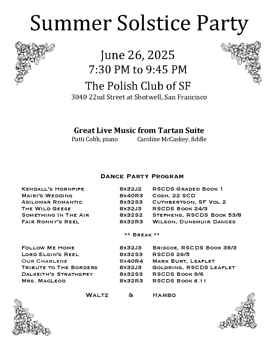 San Francisco Summer Solstice Party