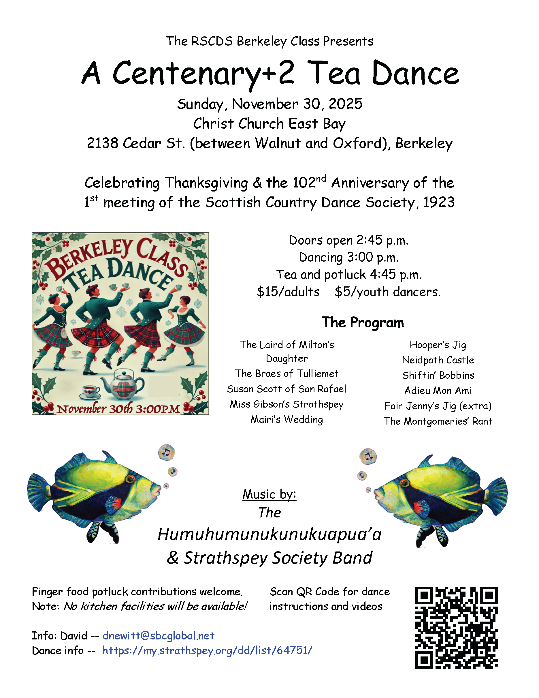 2025 Centenary+2 Tea Dance