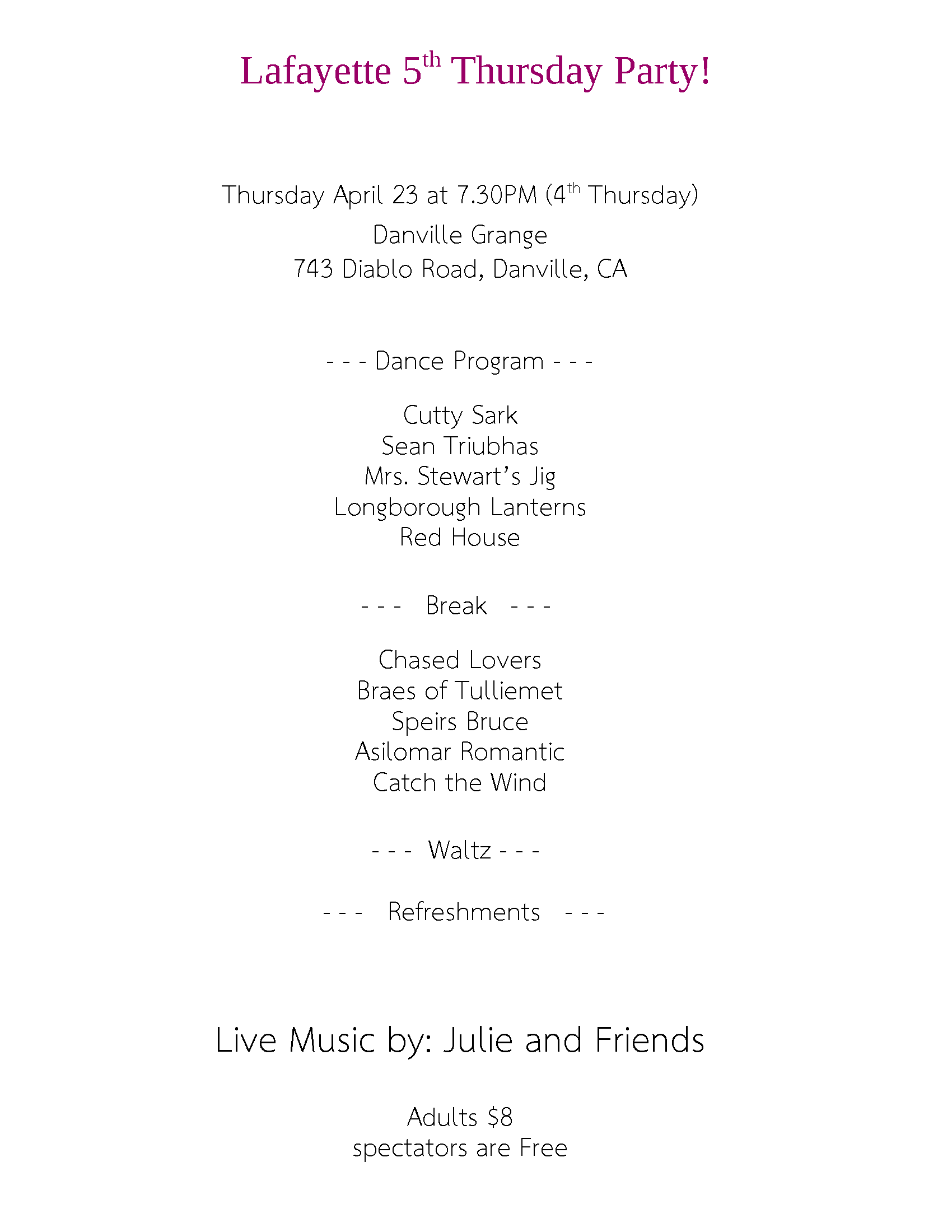 5th Thursday-April Flyer